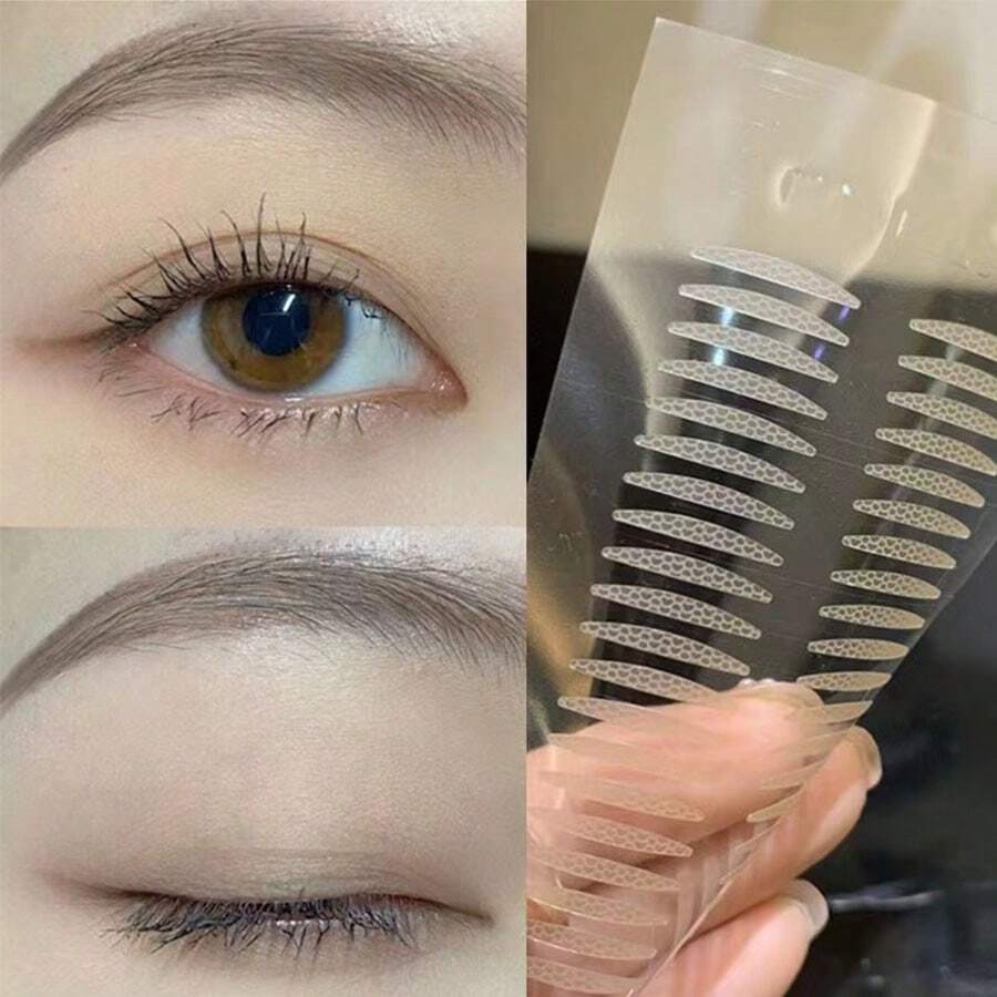 Invisible Partial Adjustment Double Eyelid Sticker For Monolid & Hooded ...