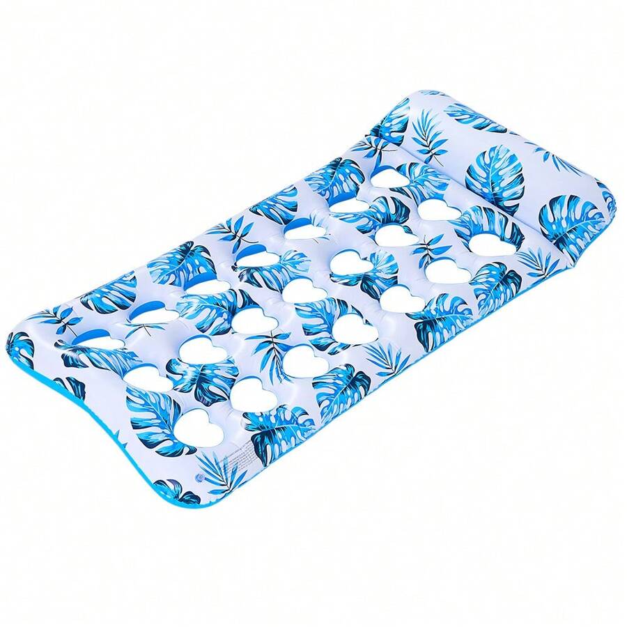 1 Pc Inflatable Pool Floats Raft, Large Inflatable Tanning Pool Water Lounge Hammock For Adults