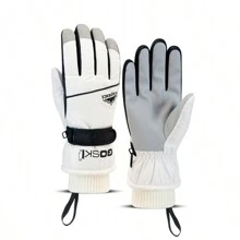 1 Pair Professional Outdoor Ski Gloves, Waterproof, Windproof, Thermal Lining, Hand Warmer, Touchscreen Functionality, Suitable For Both Men And Women, For Winter Skiing, Riding, Motorcycle, Winter Gloves, Snow Gloves - Multicolor - View 10
