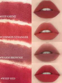 3CE Matte Lip Gloss - #WHIP RED | Creamy Smooth Texture, Ultra-Matte Finish | Long-Lasting Pigment, Nourishing Formula | Korean Cosmetics, Gift Set - #WHIP RED - View 4