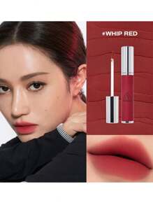 3CE Matte Lip Gloss - #WHIP RED | Creamy Smooth Texture, Ultra-Matte Finish | Long-Lasting Pigment, Nourishing Formula | Korean Cosmetics, Gift Set - #WHIP RED - View 6