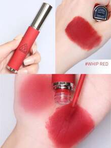 3CE Matte Lip Gloss - #WHIP RED | Creamy Smooth Texture, Ultra-Matte Finish | Long-Lasting Pigment, Nourishing Formula | Korean Cosmetics, Gift Set - #WHIP RED - View 2