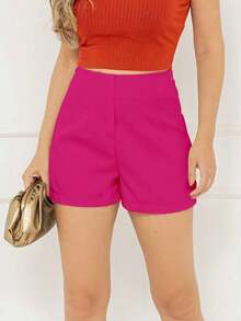 Women Shorts - Màu Hồng Tươi - Xem 2
