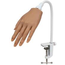Nail Practice Hand For Acrylic Nails Silicone Hands Training Fake Nail Hand Model Veikmv - Ginger - View 10