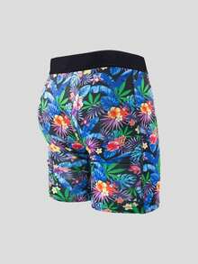 3pcs/Pack Men's Printed Long Trunks Underwear - Multicolor - View 6