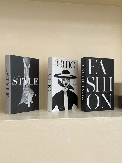 1 szt./2 szt./3 szt. składana symulowana dekoracja książki, nowoczesne minimalistyczne dekoracyjne książki do salonu regał, dekoracyjne rekwizyty do domu i biura, designerskie rekwizyty fotograficzne, dekoracyjne sztuczne książki w naturalnej wielkości, odpowiednie do domów, biur, hoteli, kawiarni, sklepów, regały na książki do transmisji na żywo, półki ekspozycyjne na akcesoria rzemieślnicze, rekwizyty do zdjęć szafki pod telewizor, najlepsze prezenty na biurko i szafkę