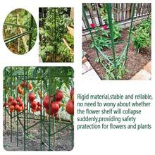植物攀爬杆，DIY花園植物攀爬杆配件，攀爬植物用網格，適用於戶外種植番茄、蔬菜、水果、柵欄、豆類等。 - 多色 - 查看 8