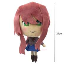 1pc Cute Anime Cartoon Figure, Dokidoki Little Girl Figure, Home Decor Doll Ornament, Adorable Plush Female Figure - Multicolor - View 11