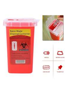 1个理发店废弃物容器盒，刀片收纳盒，纹身刀片、注射器针头垃圾收集器，卷发收集器，理发师配件，返校季，旅行度假必备，女士美发配件，油头梳，理发师配件，吹风机，头发，理发师，美发工具，美发产品，吹风机，头发，配件，美发产品，美发工具，美发用品，护发，卷发梳，理发师，理发师配件，美发设备，旅行必备，旅行必备，发型，美发，头发，旅行，美发产品，美发工具，美发用品，理发师，理发师配件，理发店，美发设备