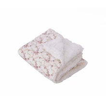 婴儿襁褓毯 - 乾枯玫瑰色 - 查看 1