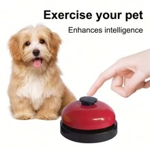 Dinner Desk Bell Student Buzz-In Bell Front Desk Service Bells Call Desk Bells Hand Call Bell Dog Training Bell Classroom, Reception, Restaurant, Bar Service Bell Boy Valentine Heart Women's Valentine, Christmas Gift Room Decor - Multicolor - View 1