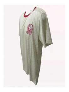 Playera Jersey entrenamiento Mexico Beige con vino - Beis - Ver 4