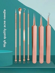 Bộ dụng cụ loại bỏ mụn đầu đen và mụn đầu trắng, Bộ dụng cụ loại bỏ mụn nhọt và mụn đầu trắng bằng thép không gỉ màu vàng hồng, Chăm sóc da, Trang trí phòng, Trang trí nhà cửa, Trang trí phòng ngủ, Phòng tắm, Quà tặng Giáng sinh, Trang trí phòng tắm, Du lịch, Đồ dùng du lịch, Đám cưới, Tiệc Giáng sinh, Quà tặng cho mẹ, Nhà, Phòng, Trang trí nhà, Quà tặng Giáng sinh, Quà tặng cho mẹ, Sinh nhật, Trang trí phòng màu hồng, Trang trí phòng khách, Phòng ngủ, Quà tặng cho nam giới, Quà tặng cho bố, Nấm, Năm mới, Mẹ, Phụ kiện, Quà tặng cho bố, Bạn bè, Quà tặng vui nhộn - Hồng - Xem 1