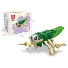 Small Particle Insect Building Blocks, Kids Educational Cognitive Assembly Animal Models, Versatile Styles Room Decoration Room Decoration - Multicolor - View 10