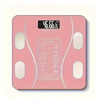 Smart Bluetooth APP Connected Body Fat Scale, Accurate Home Dormitory Fat Burning Exercise Fitness Measuring Instrument Electronic Weight Scale