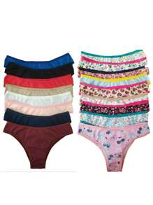 Kit 05 WOMEN'S Comfort Panties (Plain And/Or Printed) - Nhiều màu - Xem 4