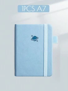 1pc Small Notebook A7 Notepad Portable Pocket Small Notebook Minimalist Candy Colored Notebook Thickening Notebook Memo Diary Planner Taking Notes Agenda Organizer Pocket Notepad Journal For School - Multicolor - View 12