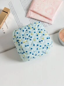 1 Piece Fully Printed Quilted Mini Bag Sanitary Bag Menstrual Bag Pad Bag Sanitary Bag Sanitary Napkin Bag Napkin Bag Girls Tampon Storage Bag Ladies Cosmetic Bag Coin Purse Cosmetic Bag Tampon Storage Bag Underwear Tampon Menstrual Cup Reusable Waterproof Travel University Dormitory Home Bathroom Vest School Supplies Makeup Bag Makeup Bags Makeup Organizer Make Up Organizer Makeup Storage - Multicolor - View 14
