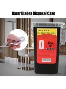 1个理发店废弃物容器盒，刀片收纳盒，纹身刀片、注射器针头垃圾收集器，卷发收集器，理发师配件，返校季，旅行度假必备，女士美发配件，油头梳，理发师配件，吹风机，头发，理发师，美发工具，美发产品，吹风机，头发，配件，美发产品，美发工具，美发用品，护发，卷发梳，理发师，理发师配件，美发设备，旅行必备，旅行必备，发型，美发，头发，旅行，美发产品，美发工具，美发用品，理发师，理发师配件，理发店，美发设备