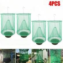 Dazone 4 Gói Bẫy Ruồi Trang Trại Có Thể Tái Sử Dụng Bắt Sát Thủ Treo Lồng Lưới Gây Hại Bọ Ruồi Bắt Cho Ngựa - màu xanh lá - Xem 11