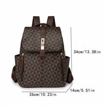 時尚防盜背包錢包，初中大學校園日包女士旅行背包