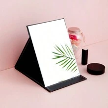 1pc/2pcs Pack Medium/Large/X-Large Folding Desktop Makeup Mirror Portable Compact PU Leather Mirror,Makeup,Cheap,Room Decor,Vanity,Travel,Bedroom,Makeup Accessories,Mirror,Vanity Mirror - Multicolor - View 9