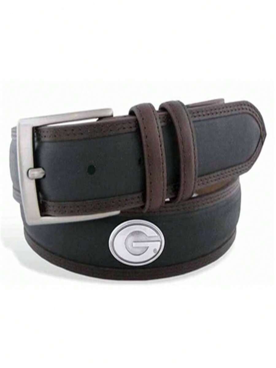 ZeppelinProducts Georgia Concho Two Tone Leather Belt, 40 Waist - Nhiều màu - Xem 1