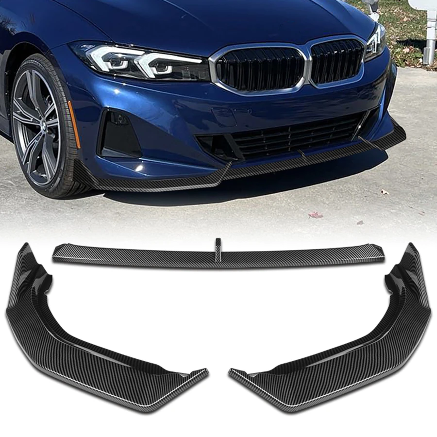 For 2023-2024 BMW 3-Series G20 330e 330i Base GT-Style Front Bumper Lip ...