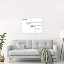 1PC Sport Mountain Bike Riding Canvas Painting MTB Wall Art Picture Abstract Retro Travel Landscape Mountain Biker Poster Home Decor Unframed - Blue - View 12