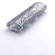 1pc/Metal Lighter Shell Cover Frame With Hollow Design, Suitable For BIC Full-Size Lighter J6 (Rose Hollow Silver) - Multicolor - View 11