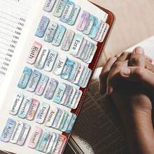Pestañas de la Biblia, 75 pestañas, pestañas de la biblia para biblias de estudio, índice de la biblia pestañas, pestañas de libros de la biblia, etiquetas de la biblia pestañas - Negro - Ver 7