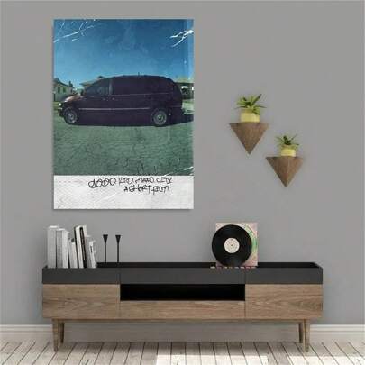 1 幅帆布现代艺术 M.A.A.D 城市海报，适用于墙壁艺术，是卧室、客厅和走廊、墙壁装饰、秋季装饰、房间装饰的理想礼物，无框