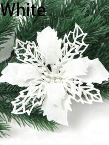 11pcs Artificial Christmas Flowers - 11pcs - View 10