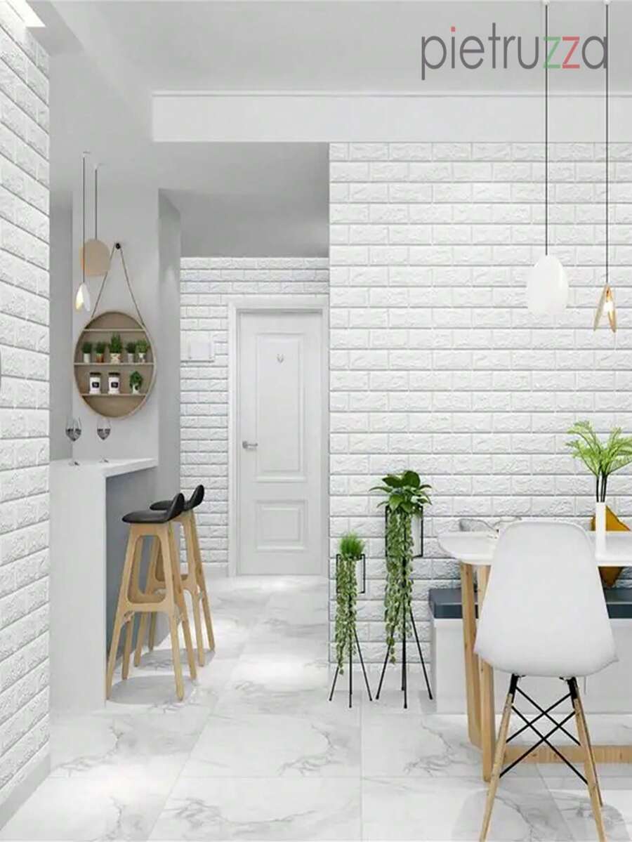 Wall Paper - 白色 - 查看 1