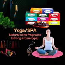 15 sztuk/pudło Premium Tower kadzidełka, ciesz się zapachem Indii z 15 sztukami kadzidełek - eukaliptus, biała szałwia, ylang, Palo Santo, drzewo sandałowe, lawenda i inne - idealne do jogi, medytacji, aromaterapii i wystroju domu, akcesoria do kadzidełek