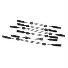 1pc Adjustable Glasses Strap, Silicone Wire Eye Glasses String Adults Anti Slip Eyewear Retainer Sports Elastic Glasses Fashion Glasses Cord Holder - Black - View 8