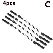 1pc Adjustable Glasses Strap, Silicone Wire Eye Glasses String Adults Anti Slip Eyewear Retainer Sports Elastic Glasses Fashion Glasses Cord Holder - Black - View 5