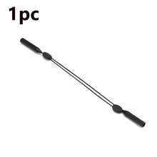 1pc Adjustable Glasses Strap, Silicone Wire Eye Glasses String Adults Anti Slip Eyewear Retainer Sports Elastic Glasses Fashion Glasses Cord Holder - Black - View 2