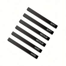 6pcs Sketch Charcoal Pencil Set, 2pcs Soft+2pcs Medium+2pcs Hard, For Quick Sketch, Drawing, Artistic Creation, Professional Charcoal Pencils, Charcoal Carving Back To School,Back To School,School Supplies