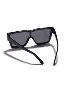 1pc Rectangle Vintage Fashion Glasses Men Retro Square Drive Fashion Glasses Female Fishing Eyewear Stylish Accessories Beach Accessories Glasses Shades