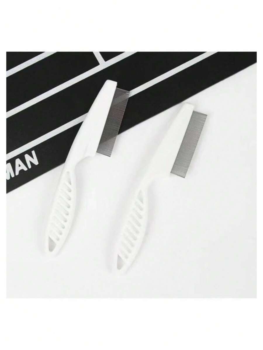 Stainless Steel Pet Grooming Comb Safe & Effective Lice Flea Remover