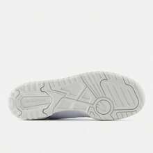 New Balance 550 - White With Salt Marsh and Limelight - View 6