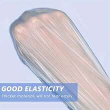 50pcs Disposable Shower Cap, Waterproof, Shower And Moisture Resistant Cap, Hair Mask For Beauty Salons, Baked Oil Cap, Heated And Dyed Hair Cover - Clear - View 6