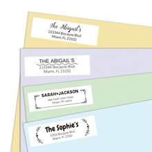 100-1000 nhãn dán 0.75in*2.5in Nhãn địa chỉ người gửi cá nhân hóa Nhãn địa chỉ cá nhân hóa - Nhãn dán địa chỉ tùy chỉnh trên tờ, Nhãn địa chỉ tùy chỉnh (Đen trắng) Con dấu Tinh tế, Phong cách, Hiện đại, Đơn giản Tùy chỉnh Đa chức năng, Tinh tế, Phong cách, Độc đáo, Dành cho Ngày Valentine, Đám cưới, Tân gia, Lịch lễ hội, Nhãn dán tường - Đen và trắng - Xem 3