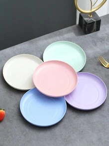 4 件套塑料餐盘，4 件套，直径 20 厘米，厨房，圣诞礼物