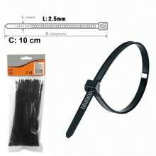 Cable Ties - 黑色 - 查看 5