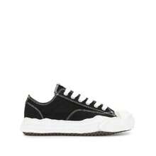 Maison Mihara Yasuhiro Hank Original Sole Canvas Low-Top Sneakers - Black - View 1