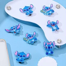 1 pieza Diadema de anime, pasador de pelo de dibujo animado Stitch, banda de goma Kawaii, accesorios de pelo, regalo para niñas - cso0031-0035 - Ver 2
