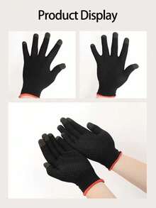 2pcs E-Sports Anti-Sweat Breathable Five-Finger Touchscreen Gaming Gloves, Ultra-Sensitive Game Assist - Multicolor - View 7