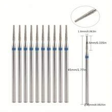 10入組專業美甲套裝-高級美甲鑽頭、清潔刷、美甲修指甲片、完整的美甲工具套裝- KADS無香味 - 彩色 - 查看 10